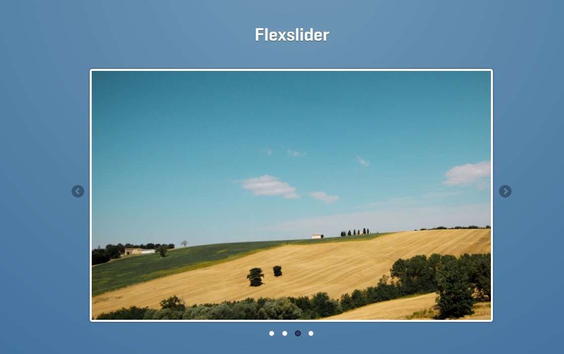 Flexslider — бесплатный jQuery-слайдер