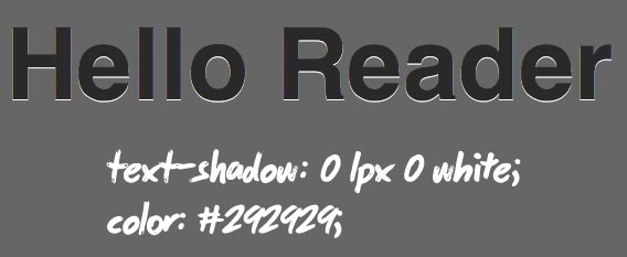 Text-shadow в сss3