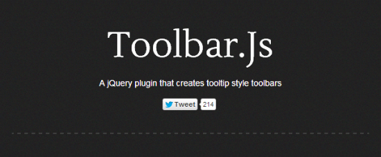 Toolbar.js для jQuery и Bootstrap: гибкие панели инструментов в стиле iOS