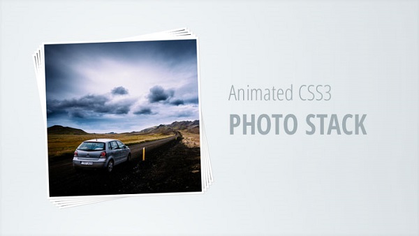 Анимированная фотогалерея с применением CSS3