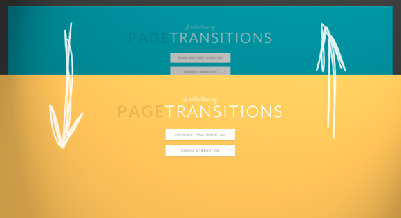 Эффекты переходов для страниц сайта на CSS