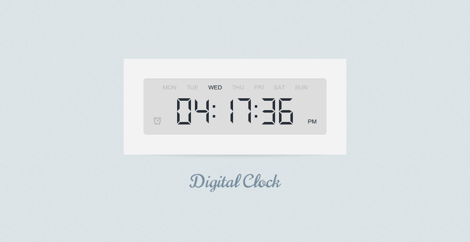Добавление будильника к цифровым часам