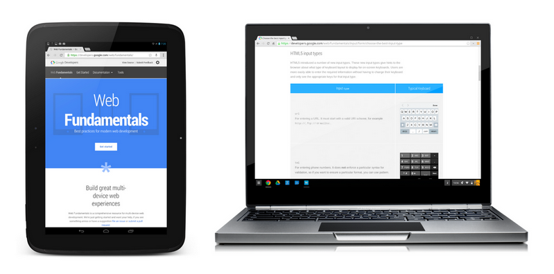 Компания Google представила Web Fundamentals и Web Starter Kit